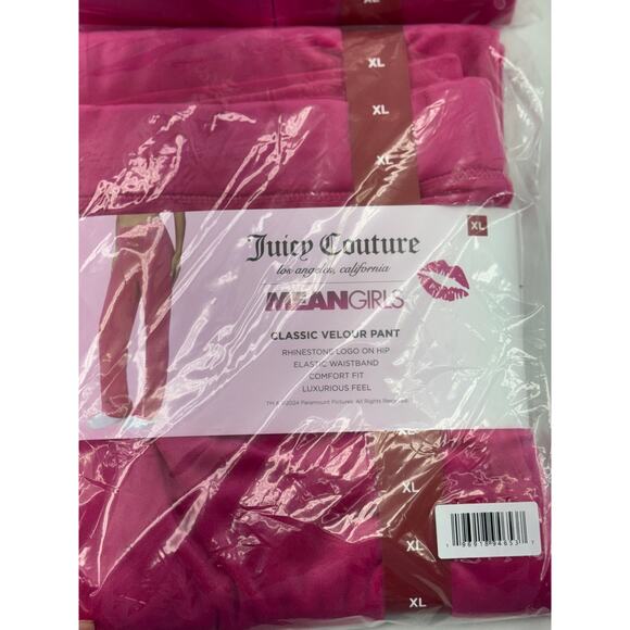 New Juicy couture, mean girls classic velour pants. X-Large - Picture 8 of 11